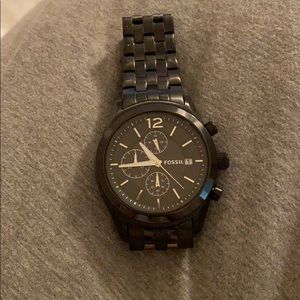 Men’s fossil watch- barely worn